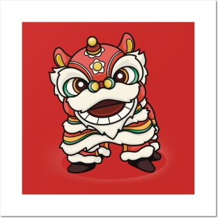 Lion Dancer Posters and Art